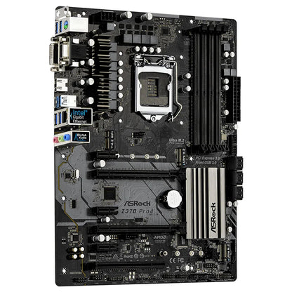 ASRock Z370 Pro4 Desktop Motherboard With Intel Z370 Z370M DDR4 LGA 1151 Original Desktop Mainboard
