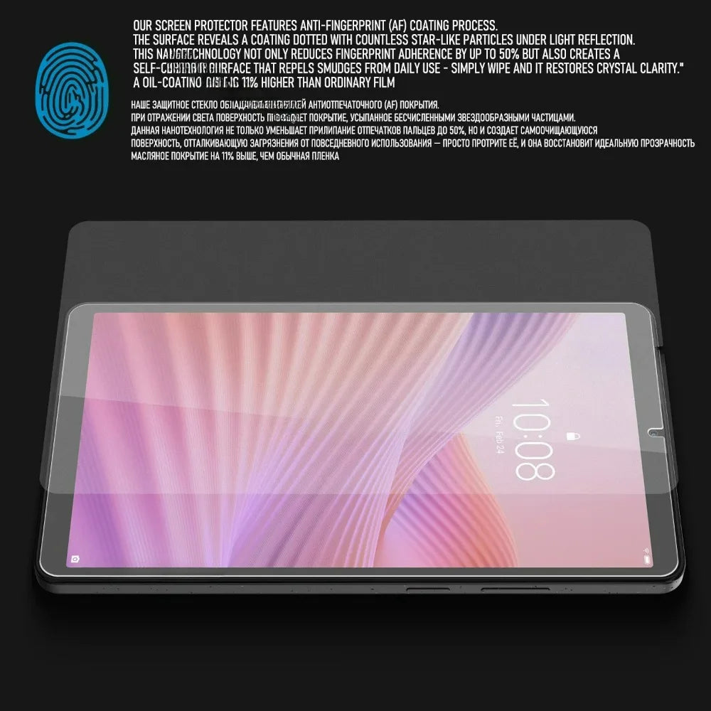 9H Tempered Glass Screen Protector For Lenovo Tab One 8.7 Protective Film On Lenovo Tab K9 2025 Screen Glass