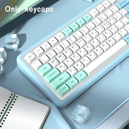 Iceberg XDA Profile keycaps Brazilian Korean Japanese Russian Spanish French ISO Enter PBT keycap For Mechanical Keyboard GK61