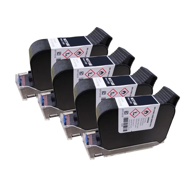 Original Black Fast Dry Solvent Based Ink Cartridge W3T10B 2590 FOL13B IQ800-N-BL 53S+ 60082A For Online TIJ 2.5 Inkjet Printer