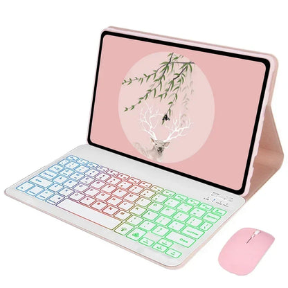 Backlight Keyboard Case For Lenovo Xiaoxin Pad 11 2025 11 Inch Tablet Cover For Lenovo Xiaoxin Pad 11 2025 TB335FC Teclado Funda