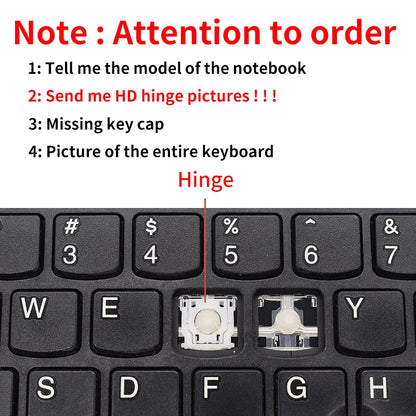 Replacement Keycap Key For Lenovo Asus Hp Toshiba Samsung Acer Sony Xiaomi Huawei IBM Msi All Series Laptop Keyboard KEY & Clips