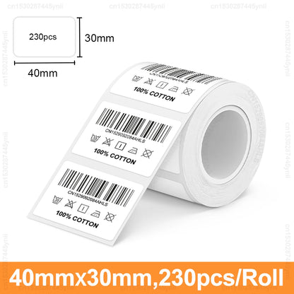 P50 Adhesive Label Printer Similar as M110 Marklife P50 E210 Label Machine Inkless Thermal Label Maker Or 1PK P50 Label Sticker