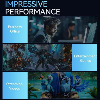 MINI PC Windows 11 Pro Core i9 10980HK 32GB RAM 1TB 2TB SSD WIFI 6 BT5.2 4K HD Mini Gaming Office Study Pc With 3 Years Warranty