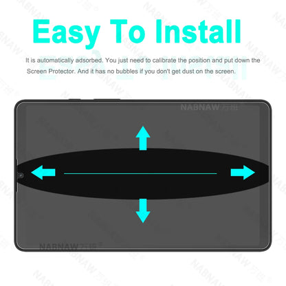 2 Packs HD Scratch Proof Screen Protector Tempered Glass For Samsung Galaxy Tab A9 8.7-inch SM-X110 SM-X115 Oil-coating Film