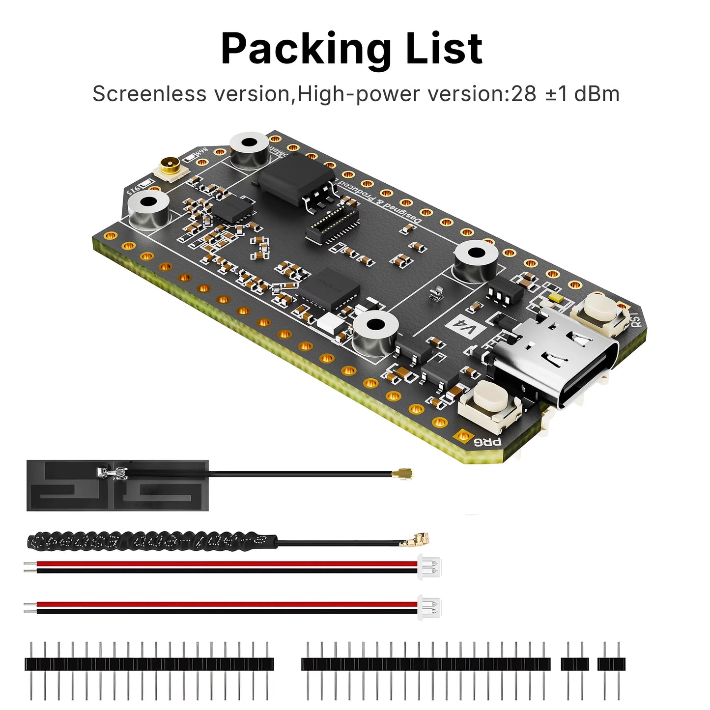 Heltec V4 OLED Meshcore ESP32-S3 SX1262 LoRa 32 Dev-Board WiFi Bluetooth PSRAM 16MB For Arduino IoT Meshtastic