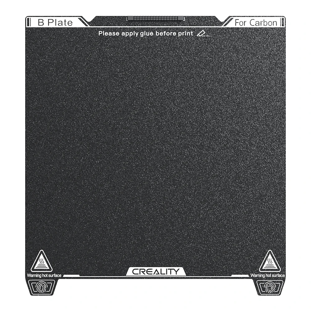 Creality K1C PEI Build Plate/ Smooth PEI Build Plate Without Soft Magnetic Sticker 235x235mm Printing Platform Board Frosted