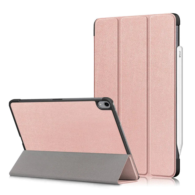 Tablet Funda For iPad Air 11 2024 Case PU Leather Hard Back Magnetic Folding Cover For iPad Air 11 2025 m3 m2 iPad Air 5 4 Case