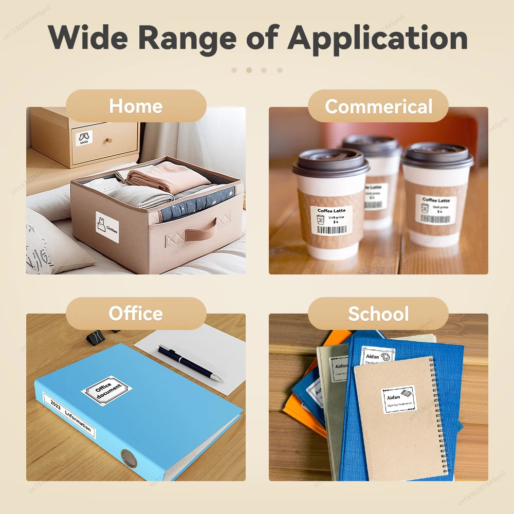 P50 Adhesive Label Printer Similar as M110 Marklife P50 E210 Label Machine Inkless Thermal Label Maker Or 1PK P50 Label Sticker