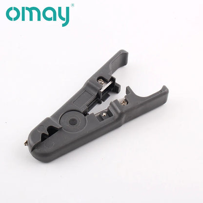 OMAY Rj45 TestER 14pcs/Set  RJ11 RJ12 internet crimping Portable LAN Network Repair Tool Kit Utp Cable Tester AND Plier   PC