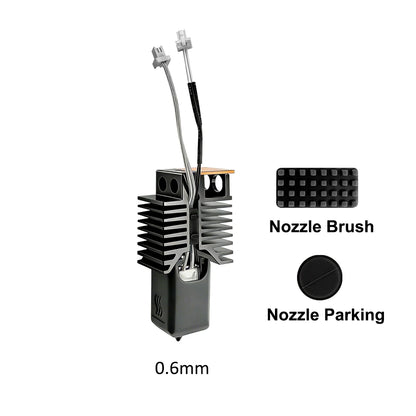 Toolhead Hot End For Snapmaker U1 Pre-installed Thermistor & Ceramic Heating Plate Quick Heating Hotend For U1 3D Printer Parts