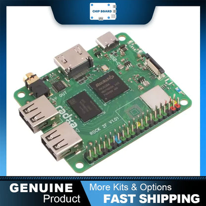 Radxa ROCK 2F delivers quad-core RK3528A performance with GPU and 4K HDMI output for media applications