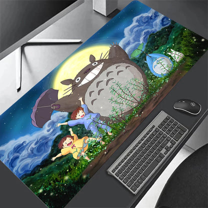 Pink Kawaii Large Mousepad XXL Game Dragon Mouse Pad Gamer Mouse Mat Cute PC Computer Carpet Surface Mause Pads Keyboard Deskmat
