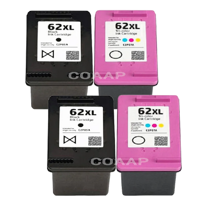 Re-Manufactured Ink Cartridge for HP 62 62XL For HP Envy 5640 5660 7640 5540 5544 5545 5546 5548 & Officejet 5740 5741 5742 5743