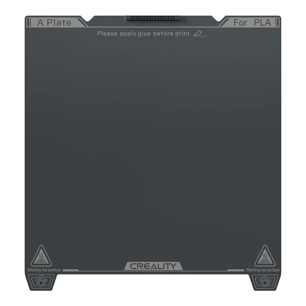 Creality K1C PEI Build Plate/ Smooth PEI Build Plate Without Soft Magnetic Sticker 235x235mm Printing Platform Board Frosted