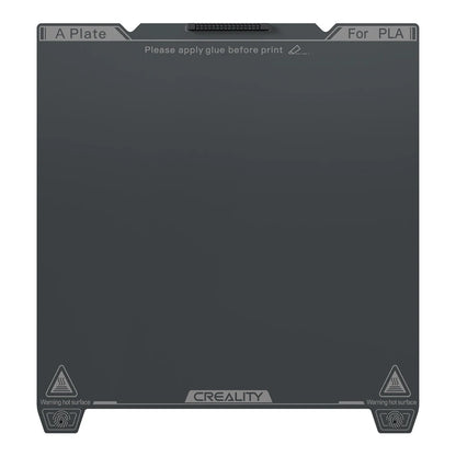Creality K1C PEI Build Plate/ Smooth PEI Build Plate Without Soft Magnetic Sticker 235x235mm Printing Platform Board Frosted