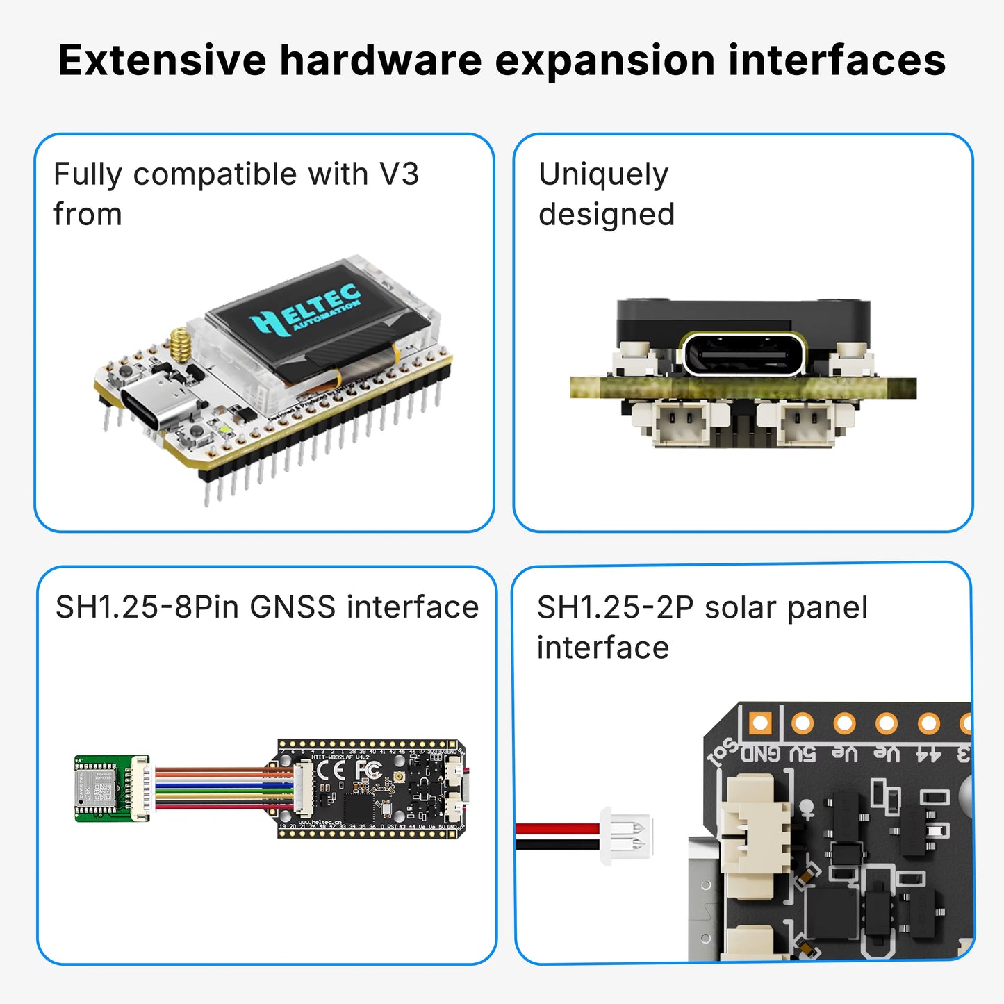 Heltec V4 OLED Meshcore ESP32-S3 SX1262 LoRa 32 Dev-Board WiFi Bluetooth PSRAM 16MB For Arduino IoT Meshtastic