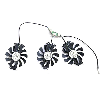 75mm 4Pin APISTEK GA81S2U 12V 0.38A 83x16mm Hole GTX 980 GPU Fan For ZOTAC GTX 980-4GD5 AMP HA Graphics Card Cooler Cooling Fan