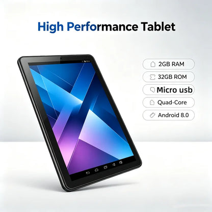 Hot Sales 10 Inch 2GB RAM 32GB ROM 6103 Android 8.0 Tablet PC Quad-Core Dual Camera WIFI Dual Camera