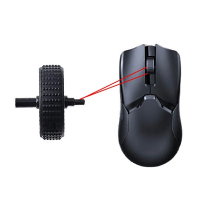 Gaming Mouse Scroll Wheel Pulley Mouse Plastic Rolling Wheel Repair Replacement for Razer Viper Ultimate Mouse