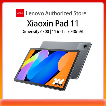2025 New Global Lenovo Xiaoxin Pad 11 Multi-language Compatible MTK Dimensity 6300 11' 2.5K Screen 7040mAh Android Tablet