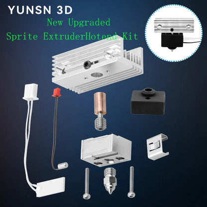 New Upgrade Sprite Extruder Hotend Kit for Creality Ender-3 S1, S1 Pro, S1 Plus, CR-10 Smart Pro 3D Printer Part Accessories