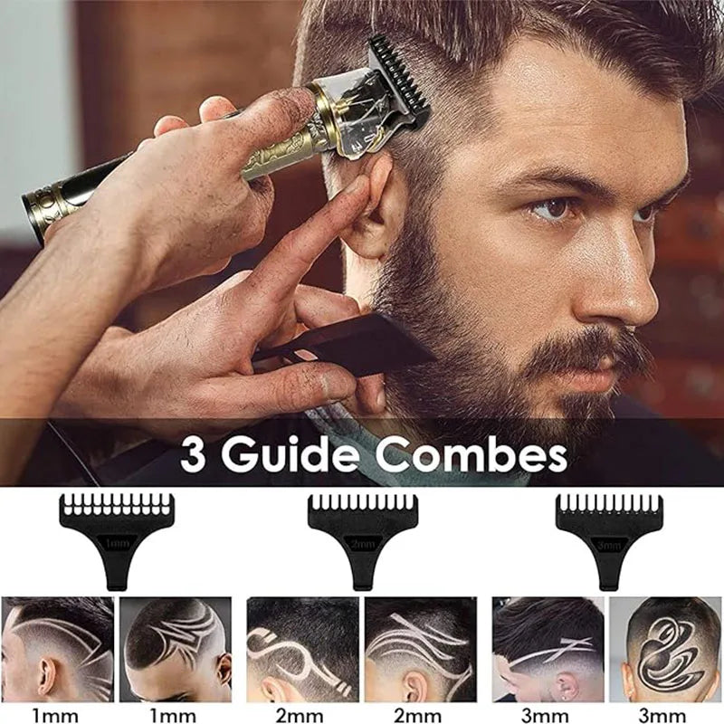 T9 Hair Clipper Repair Beard Shaving Body Hair Trimmer Clippers Corteiz Electric Machine Men Haircut Machine 0mm Barber Shaver