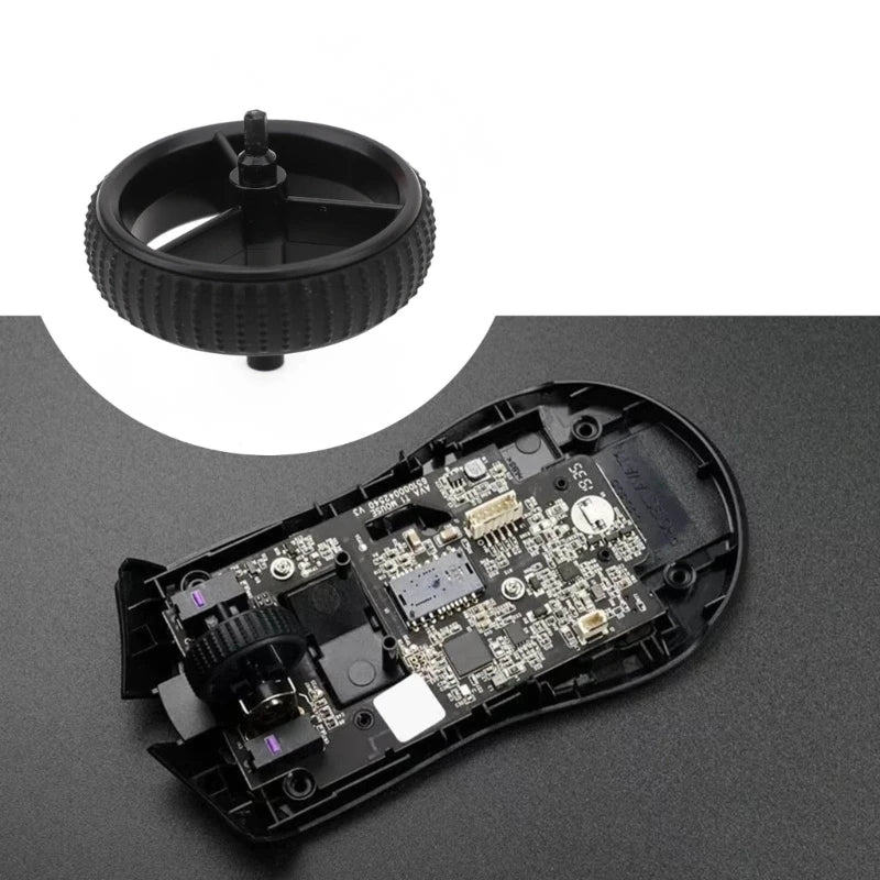 Gaming Mouse Scroll Wheel Pulley Mouse Plastic Rolling Wheel Repair Replacement for Razer Viper Ultimate Mouse