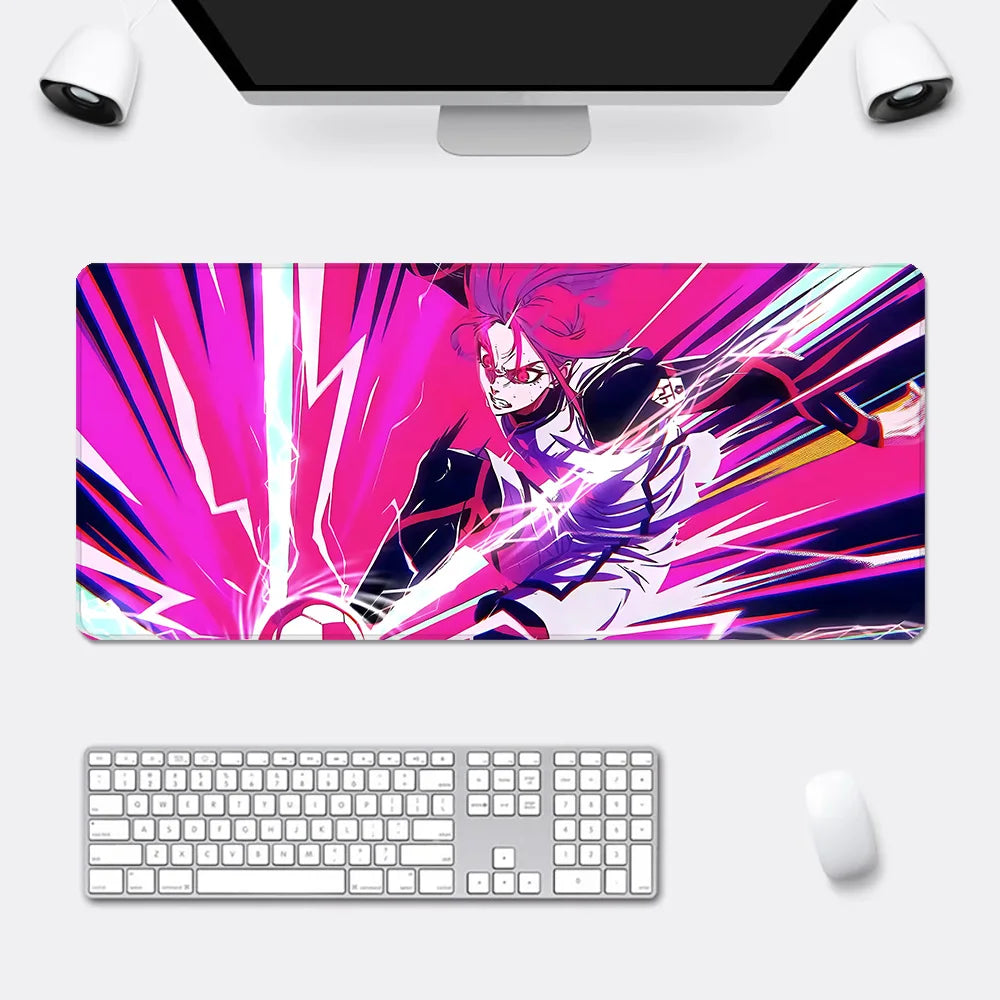 Anime Blue Lock Mousepad HD Printing Computer Gamers Locking Edge Non-slip Mouse Pad XXL90x40cm Keyboard PC Desk Pad