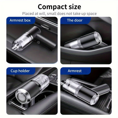 Mini Cleaner Cordless Handheld Vacuum Cleaner Strong Suction Powerful Rechargeable Portable Cleaning Machine for Car Home