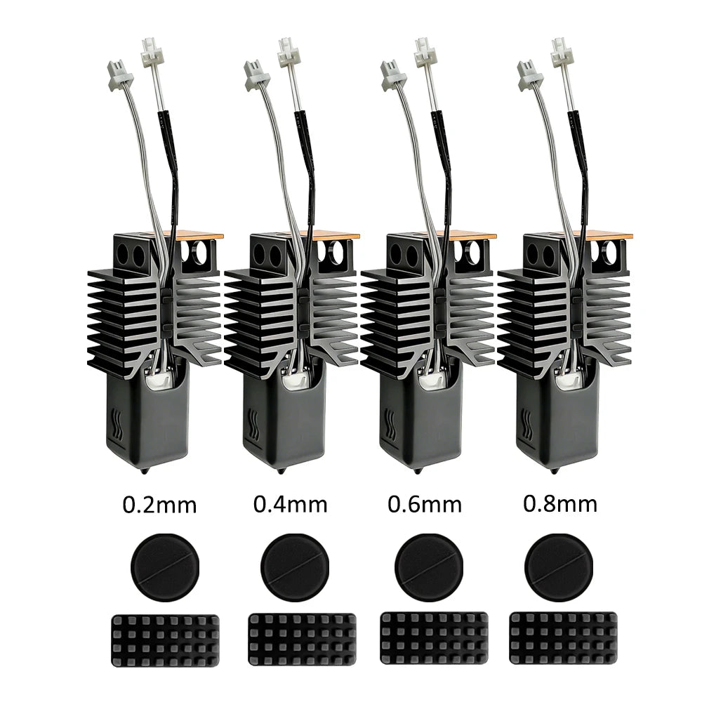 Toolhead Hot End For Snapmaker U1 Pre-installed Thermistor & Ceramic Heating Plate Quick Heating Hotend For U1 3D Printer Parts