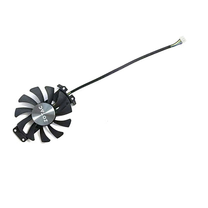 75mm 4Pin APISTEK GA81S2U 12V 0.38A 83x16mm Hole GTX 980 GPU Fan For ZOTAC GTX 980-4GD5 AMP HA Graphics Card Cooler Cooling Fan