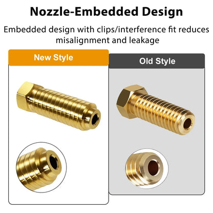 For Anycubic Kobra 3 V2 hotend 0.4mm Hardened Steel Brass Nozzle, Kobra 3 V2 Combo Accessories