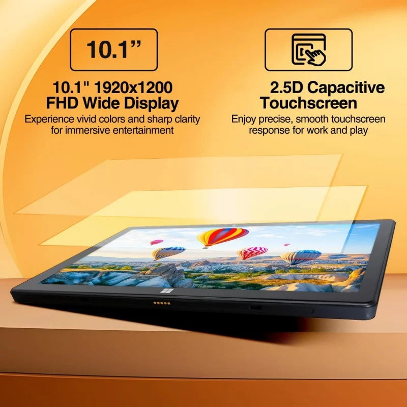10.1 INCH 4GB DDR RAM 64GB ROM WINDOWS 11 Type-C TABLET PC AR40 N3350 CPU 64 Bit 1920 X 1200 IPS HDMI-Compatible USB 3.0