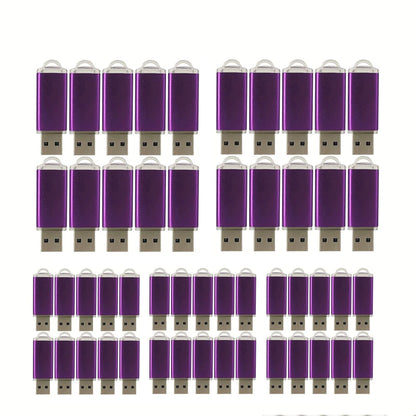 50pcs/lot Metal Usb Flash Drive 128GB Pendrive 64gb Cle High Speed Memoria Usb Stick 32GB 16GB 4GB Pen Drive Free Custom Logo