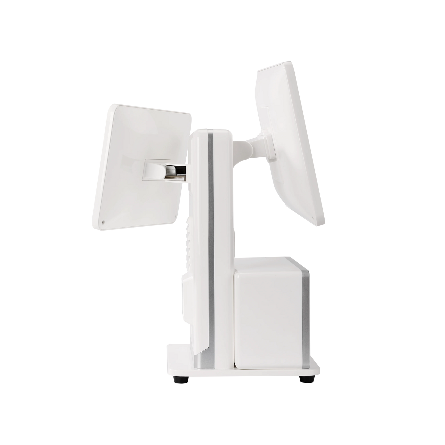 15.6 inch POS Terminal, All-in-One Cash Register POS System The screen supportsIt can be adjusted to left or right orientation.