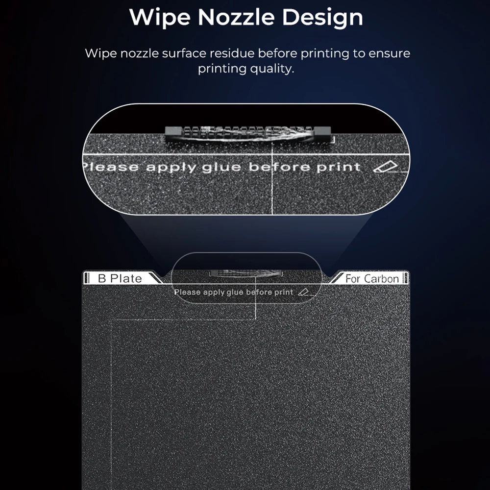 Creality K1C PEI Build Plate/ Smooth PEI Build Plate Without Soft Magnetic Sticker 235x235mm Printing Platform Board Frosted