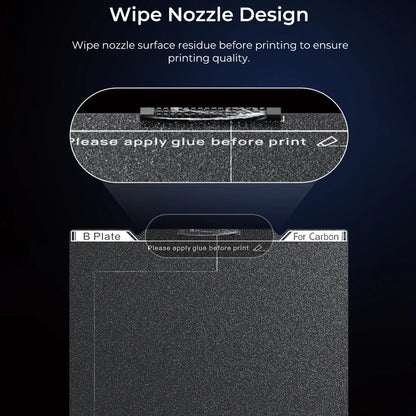 Creality K1C PEI Build Plate/ Smooth PEI Build Plate Without Soft Magnetic Sticker 235x235mm Printing Platform Board Frosted