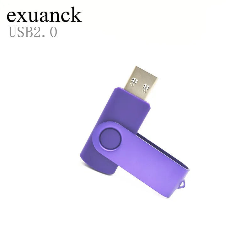 50pcs/lot Metal Usb Flash Drive 128GB Pendrive 64gb Cle High Speed Memoria Usb Stick 32GB 16GB 4GB Pen Drive Free Custom Logo