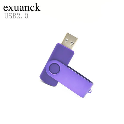50pcs/lot Metal Usb Flash Drive 128GB Pendrive 64gb Cle High Speed Memoria Usb Stick 32GB 16GB 4GB Pen Drive Free Custom Logo