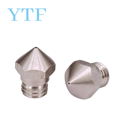 1-50PCS 3D Printers Parts MK10 Nozzle 0.2/0.3/0.4/0.5/0.6/ 0.8mm Copper M7 Threaded Part For Extrusion 1.75mm Filament Brass