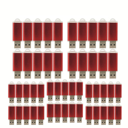 50pcs/lot Metal Usb Flash Drive 128GB Pendrive 64gb Cle High Speed Memoria Usb Stick 32GB 16GB 4GB Pen Drive Free Custom Logo