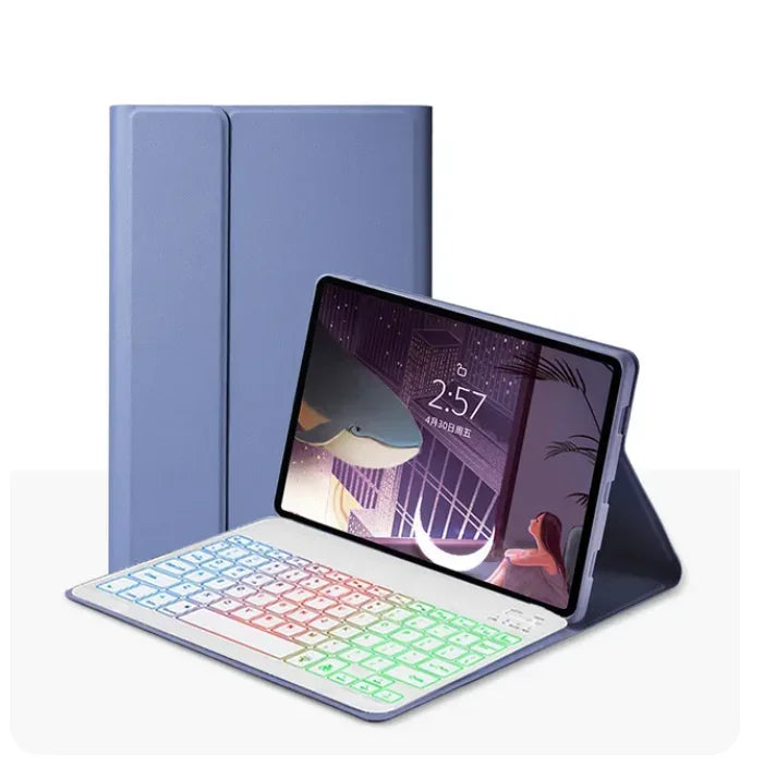 Backlight Keyboard Case For Lenovo Xiaoxin Pad 11 2025 11 Inch Tablet Cover For Lenovo Xiaoxin Pad 11 2025 TB335FC Teclado Funda