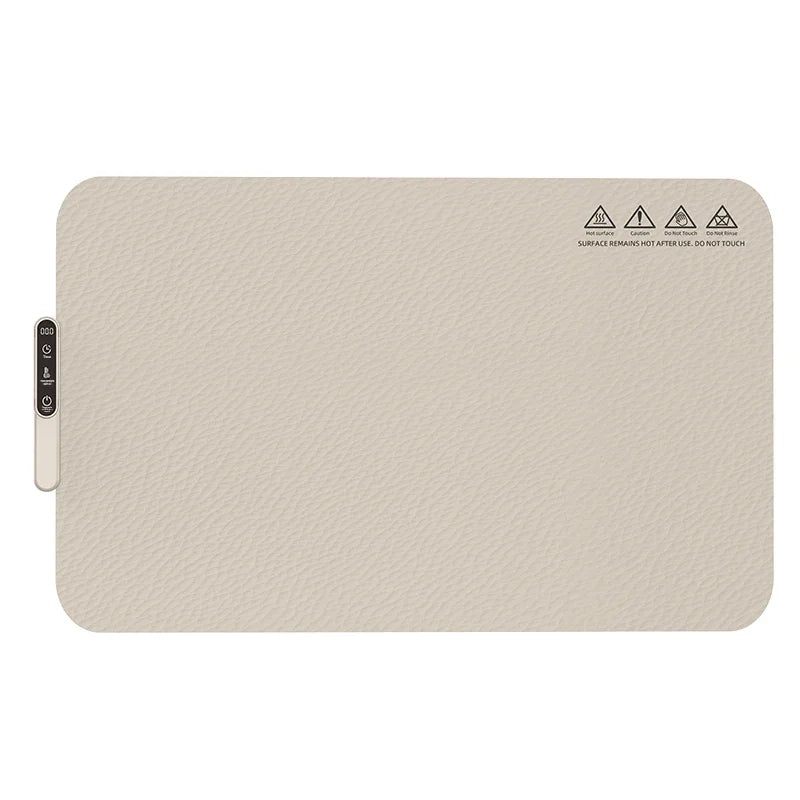 Electric Warming Tray Food Warmer Plate Foldable Portable Smart Food Fast Heating Mat Electric Warming Tray Food Warming Board