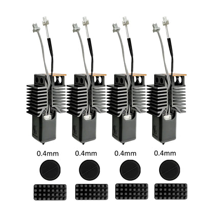 Toolhead Hot End For Snapmaker U1 Pre-installed Thermistor & Ceramic Heating Plate Quick Heating Hotend For U1 3D Printer Parts