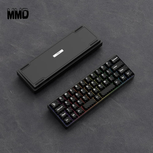 MMD KM40 Mechanical Keyboard Wireless Tri-mode O-Ring Hot-Swap Custom Designer 40% Aluminum Office Gaming Keyboard VIA/QMK Gift