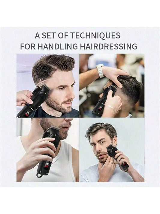 2026Professional USB Rechargeable Hair Clipper & Beard Trimmer, Cordless, Ideal Gift for Men