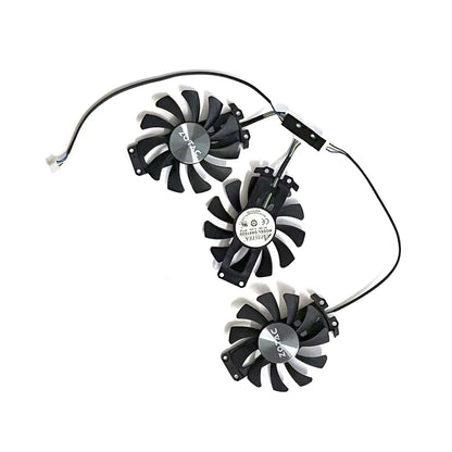 75mm 4Pin APISTEK GA81S2U 12V 0.38A 83x16mm Hole GTX 980 GPU Fan For ZOTAC GTX 980-4GD5 AMP HA Graphics Card Cooler Cooling Fan