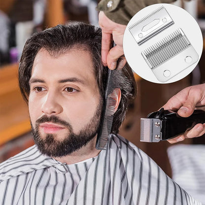 Professional 2-Hole Replacement Clipper Blade Fit For Wahl Super Taper & 8466 Cordless Magic Clip 8591# & Andis Hair Clippers