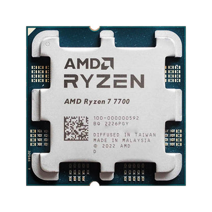 AMD Ryzen 7 7700 R7 7700 CPU 8-Core 16-Thread 5.3GHz Unlocked Desktop Processor Socket AM5 Gaming CPU Without Package